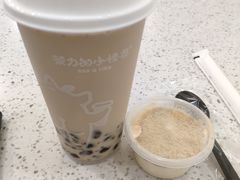 手工双蛋鲜奶-茶力的小怪兽(梅林卓悦汇店)