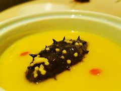 养生黄米煮辽参-万丽轩·粤菜(王府井金茂万丽酒店)
