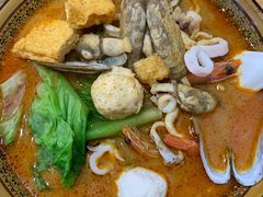 招牌沙茶海鲜锅-老闽味姜母鸭·煎蟹闽菜餐厅(曾厝垵地标店)