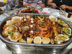 海味香锅-牟记江湖特色重庆菜鱼蛋青蛙黄鳝海参(巴南区鱼洞鲁能店)