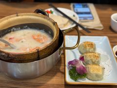 沙虾干贝粥-阿义海鲜粥(九眼桥店)