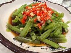 蒜泥空心菜-眷江南之小蓝鲸(王府大街店)