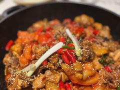 -贵州辣子鸡番茄鸡