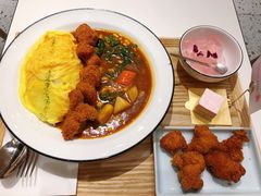 咖喱炸鸡蛋包饭-池奈·日式咖喱蛋包饭(老城根Gpark店)