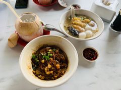 炒粿条配鱼丸汤-阿坤纯正西刀鱼丸(Kuala Lumpur Branch)