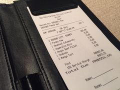 账单-北京金融街丽思卡尔顿酒店·意味轩 Cepe