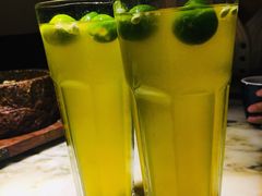 青柠柚子汁-绿茶餐厅(乐峰广场店)