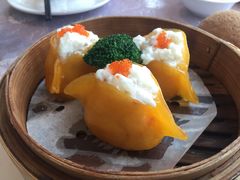 赛螃蟹凤眼饺-汤臣·空中餐厅·严选粤菜(石湾世博广场店)