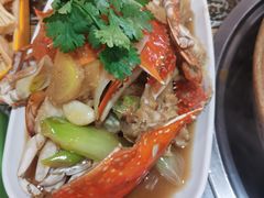 姜葱炒蟹-争鲜·鲍鱼鸡煲(美邻中心店)