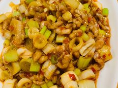 鱼香肉丝-岳二郎·川菜馆(苗栗路店)