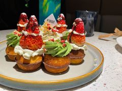 草莓忌廉华夫饼-BE BRIGHT KITCHEN(正佳广场店)
