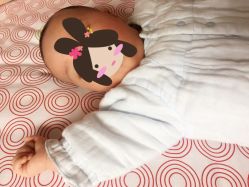 不给看正脸，哈哈哈-龙文宝贝上门婴儿理发满月剃胎毛(总店)