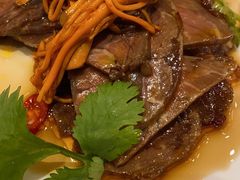 香菜拌牛肉-富力万达嘉华酒店-品珍中餐厅(水果湖店)