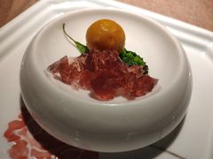 金桔鹅肝配石榴红酒冻-辛香汇·现炒川菜(淮海路百盛店)