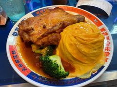 滑蛋生炸鸡肶饭-伯友茶记(中华广场店)