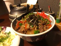 牛肉野菜盖浇饭-熊串烧亭.居酒屋(珠江路店)