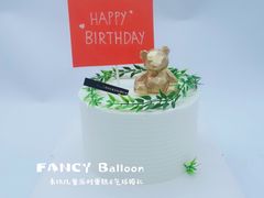-卡比儿童蛋糕·心意定制·低脂零卡糖动物奶油FancyBALLOON(滨海店)