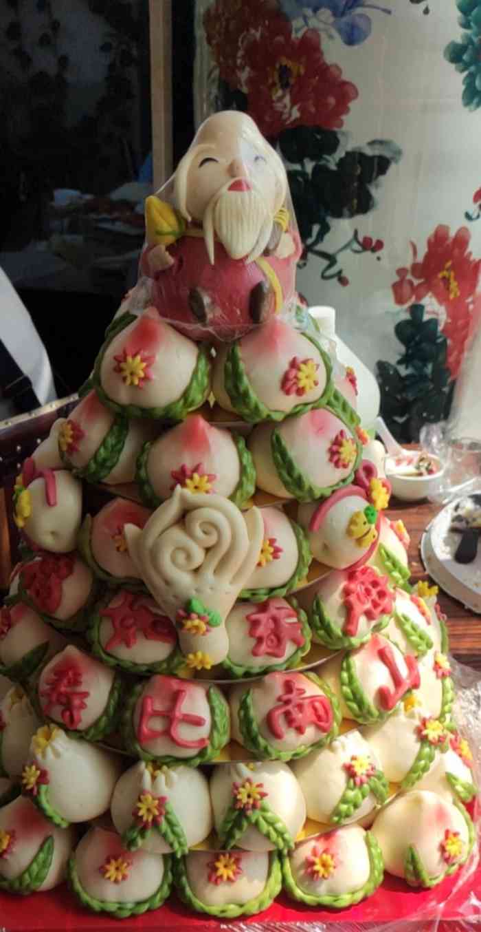 白皮王糕点寿桃(中北镇配送店)-"总是快吃完想起来评论,我正脑子.