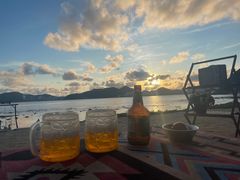 -日落吧·海景咖啡厅·餐酒吧·鸡尾酒·下午茶·乐队表演·浪漫夕阳·三亚文华东方酒店