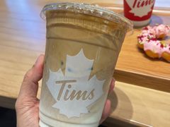 四重奏浮云拿铁-Tims天好咖啡·贝果(雁展路万象天地店)