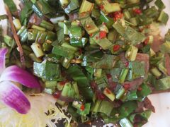 野香菜拌牛肉-云里小坐·小院里·团建·宴请·下午茶(三圣乡店)