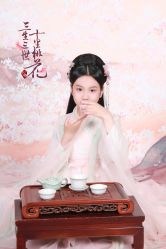 -后宫·古装汉服京剧儿童亲子全家福摄影