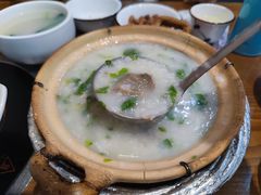 咸猪骨芥菜粥-广州海鲜酒楼(长丰园店)