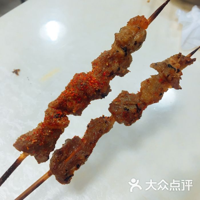 烤牛肉串