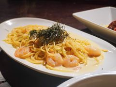 日本风味虾仁奶油面-BISTROFIORE美伊娜(伊犁南路店)