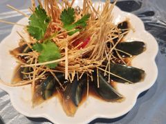 皮蛋拌馓子-肥肥虾庄·金牌油焖大虾(杨园滨江时代walk店)