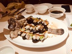 石锅古法蒸老虎斑-利苑酒家(华熙国际店)