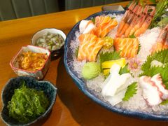 三文鱼刺身-九井澤精致料理(金茂店)