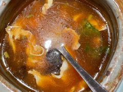 酸辣乌鱼蛋汤-青年公社烤鸭(蜀山万象汇店)