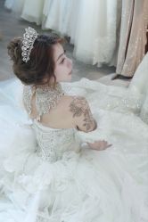 -台湾蔡美月婚纱租赁