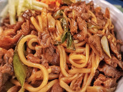 小炒黄牛肉拌面-牛吃草牛杂面(天一店)