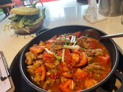 -贵州辣子鸡番茄鸡