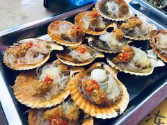 烤扇贝-老地方美食