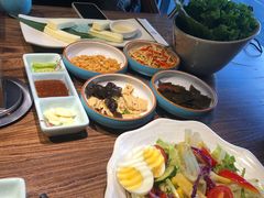 -明洞阿姨·韩式酱蟹烤肉·创意料理(三元桥店)