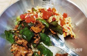 Spicy Pork with Tomato and Egg Stir-fry