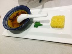 红糖冰爽百合粉配绿豆糕-品粹徽园·家常安徽菜