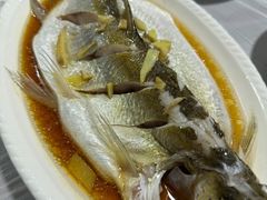 清蒸鱼-小六农家乐(崇明西沙湿地店)