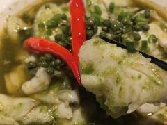 椒绿鱼片-江湖情酸菜鱼(万菱汇店)