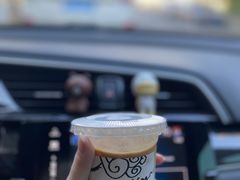 绿豆拿铁-25#COFFEE(古地石店)