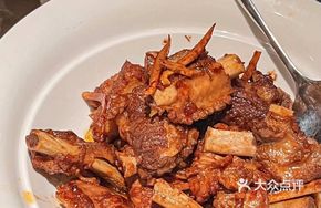 Squid and Pork Ribs Braised