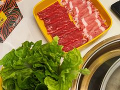 精选肥牛拼黑猪肉片-润园四季椰子鸡火锅(南山海岸城店)