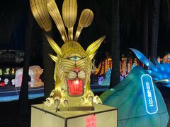 -欢乐海岸椰林沙滩-2025湾区超级灯会