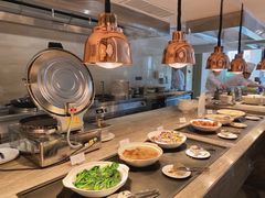 自助取餐区-深圳佳兆业万豪酒店-金沙全日餐厅