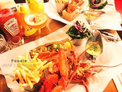 烤龙虾沙拉薯条-Burger & Lobster(Knightsbridge)