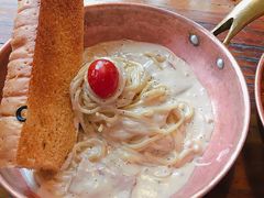 培根奶油意面-I HOLIC艾豪丽披萨(KKone店)