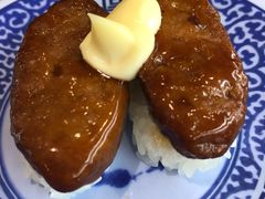 煎午餐肉寿司-KURA寿司(博多中洲店)